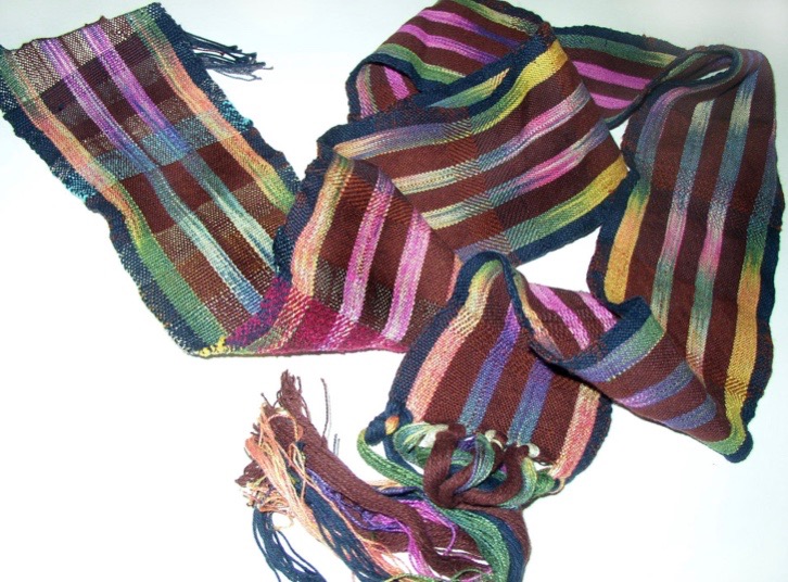 Hand-dyed Ikot weaving by da-AL.