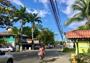 Downtown Puerto Viejo de Talamanca.