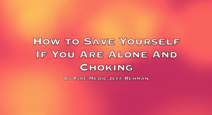 Choking Help Video Screen Shot