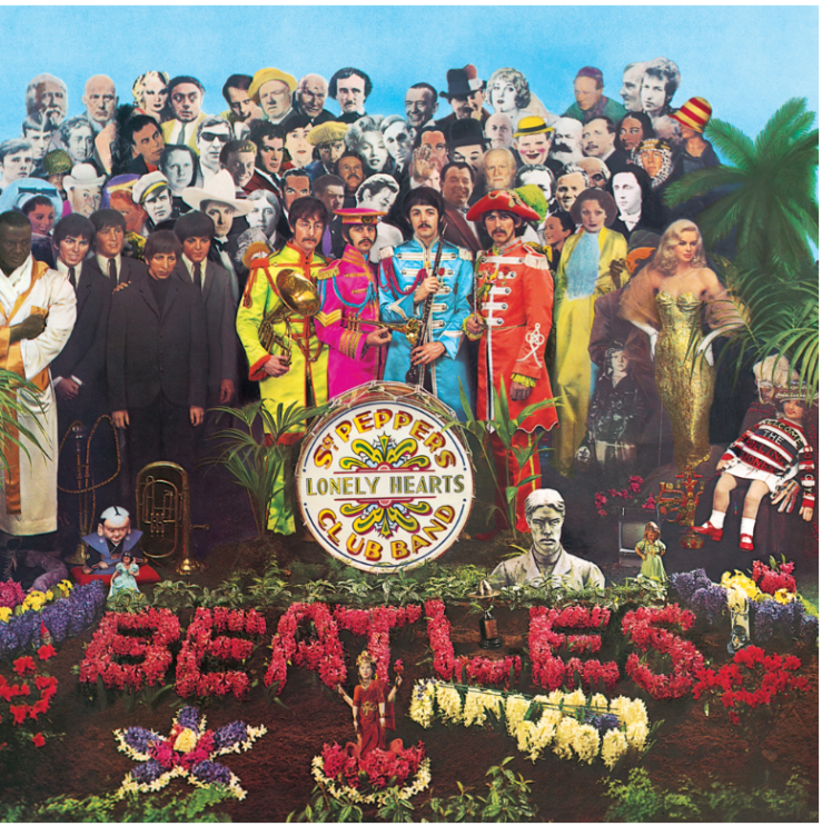 The Beatles Sgt. Pepper's Lonely Hearts Club Band album cover