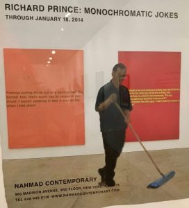 Martin Sweeping by Ramiro Gómez Jr.