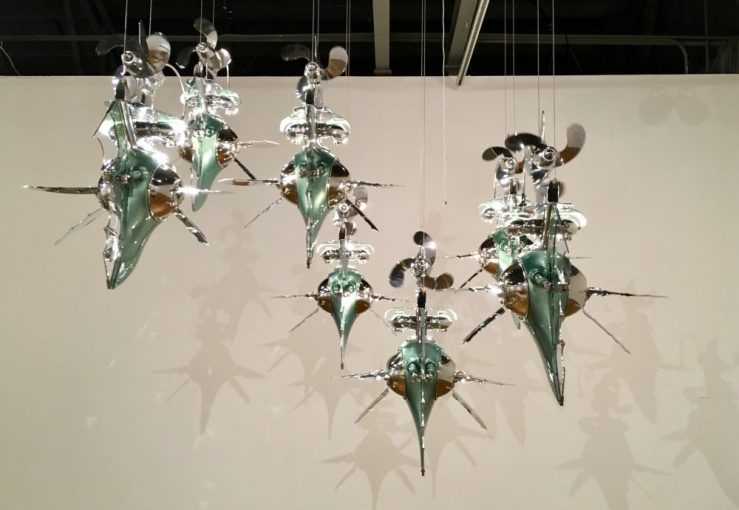 Photo of Seven Fishes from recycled parts by Cristian Castro