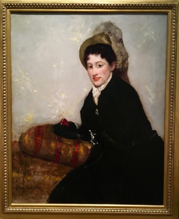 Portrait of Madame X Dressed for the Matinée, 1877-1878, by Mary Stevenson Cassatt.