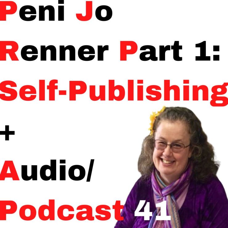 Title of blog post over photo of historical novelist Peni Jo Renner.