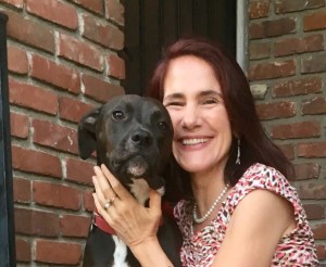 da-AL with her furry dear, K-D.