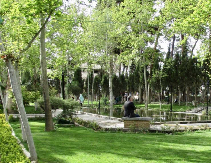The whole of Tehran turns green in Spring. 