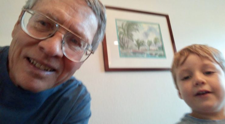 Mike Befeler writes for all ages, including his charming grandson! 