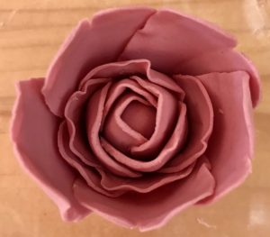 Taking shape after several days. 