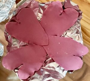 Outer petals take shape. 