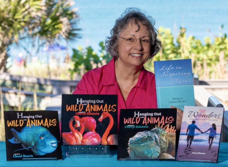 Photo of Cheryl Batavia at Manasota Beach, FL, Gulf of Mexico, by Stephanie Snow Photography. 