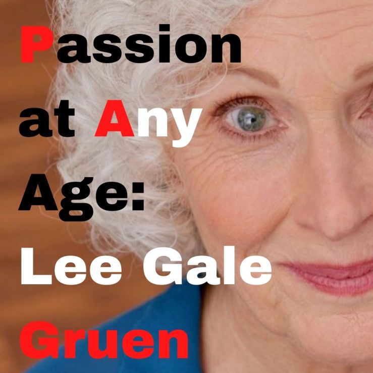 Actress/author/blogger Lee Gale Gruen.  