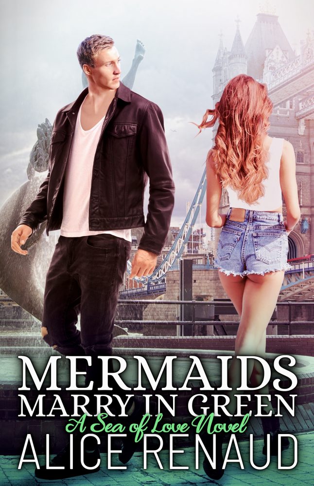 Cover of Mermaids Marry in Green, a fantasy romance novel by Alice Renaud.