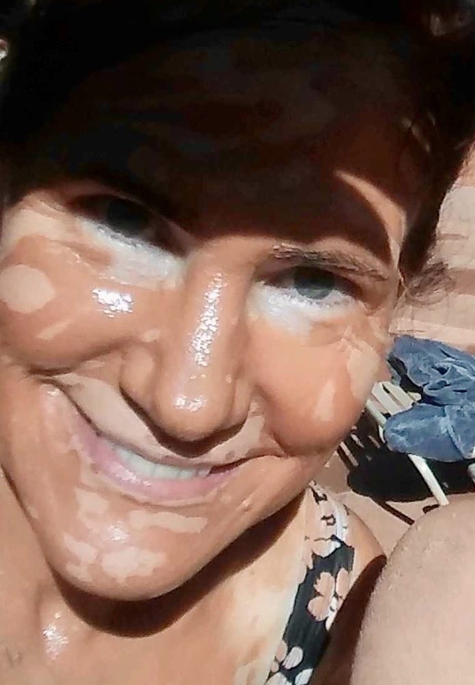 da-AL's face covered in mud from Glen Ivy Springs, Corona, CA.