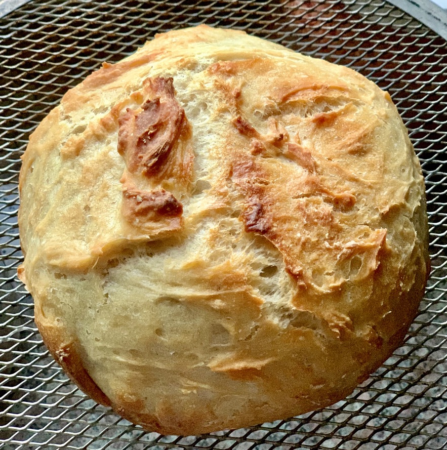Photo of loaf of bread I baked.