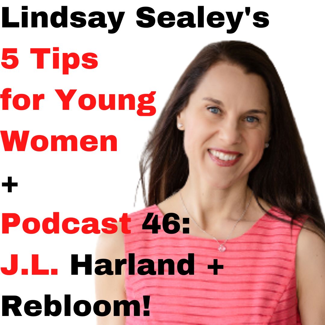 Blog post title over photo of author Lindsay Sealey.