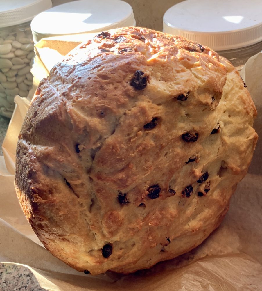 Photo of panettone.