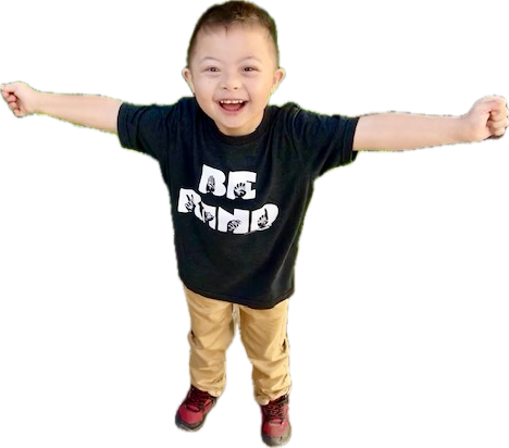 Photo of Wellington holding his arms out like he's ready to give anyone an enormous hug.