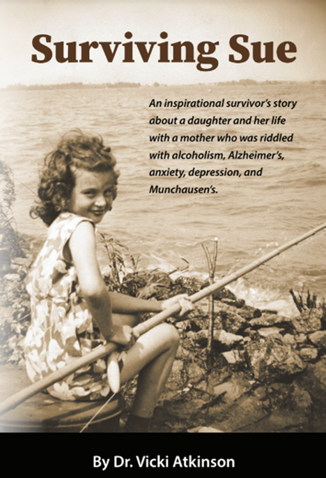 Cover of Surviving Sue by Dr. Vicki Atkinson